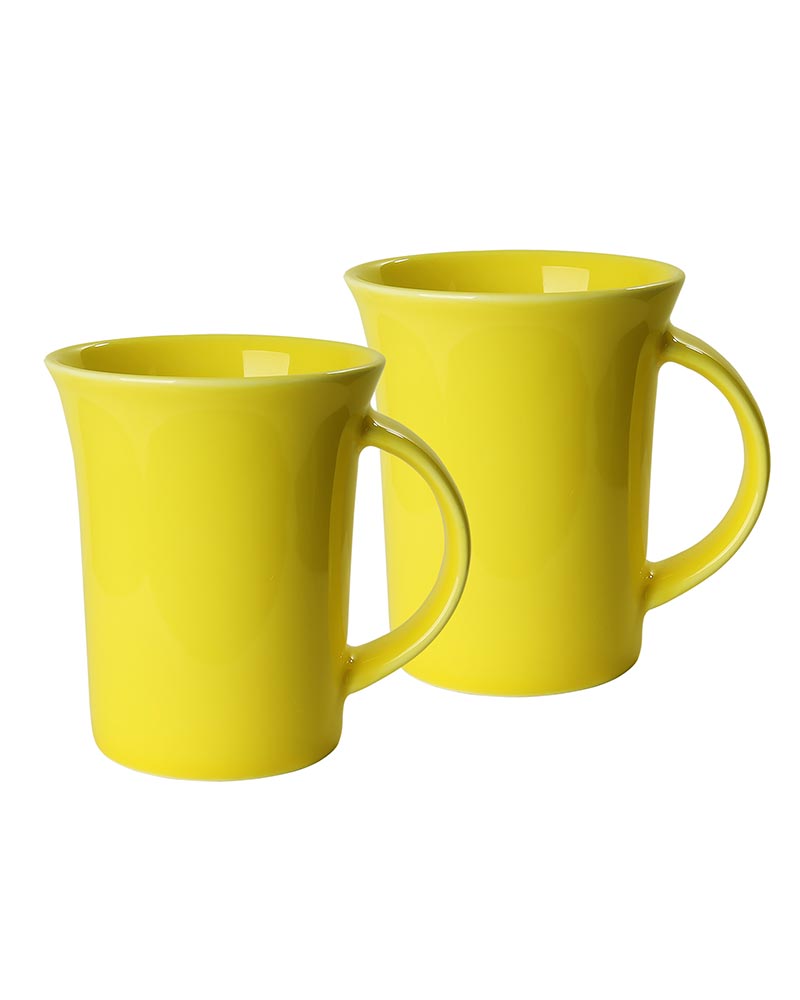 Classic Morning Tea, Coffee, Milk Mug, 280 ml, Porcelain, Set of 2,