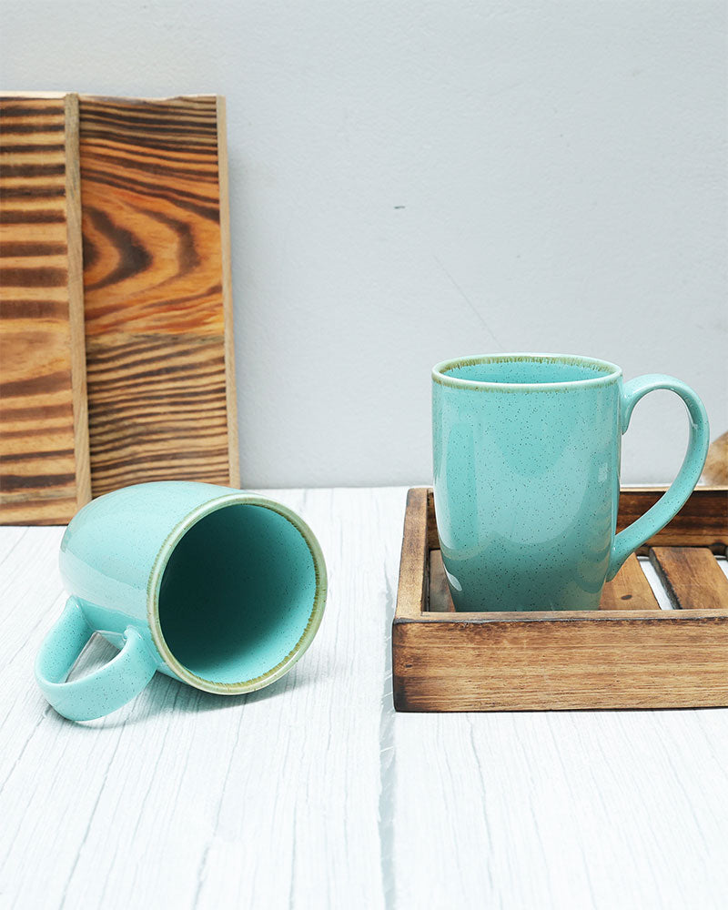 Prime Morning Tea Coffee Cappuccino Milk Mug, 300 ml Set of 2