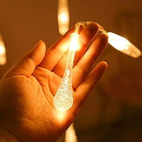 5M Snowflake Shaped LED String Lights for Christmas Indoor Outdoor, Party,Festival Garden Decor