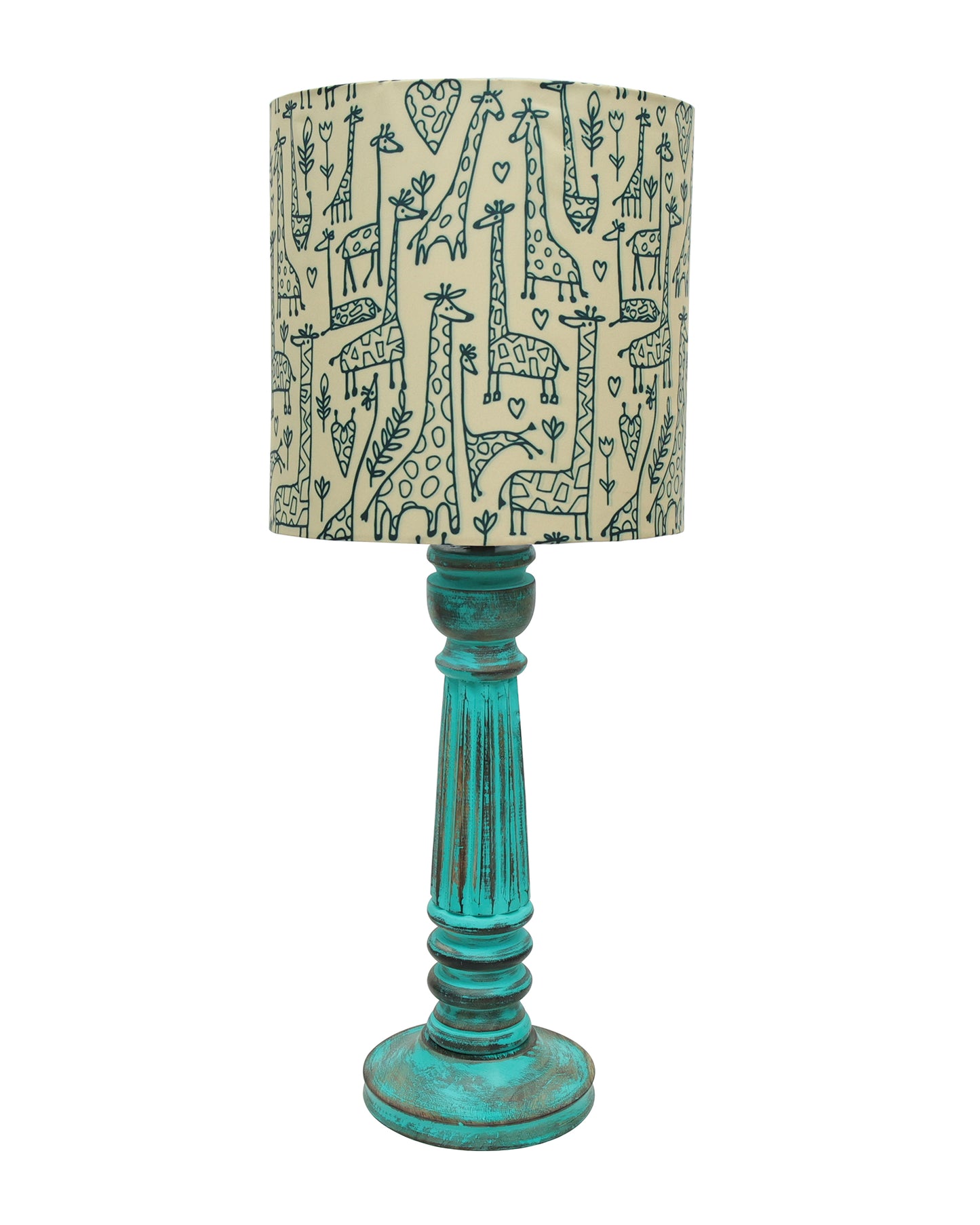 Traditional Country Cottage Table Lamp Antique Algae Athens Desk Lamp for Bedroom Living Room