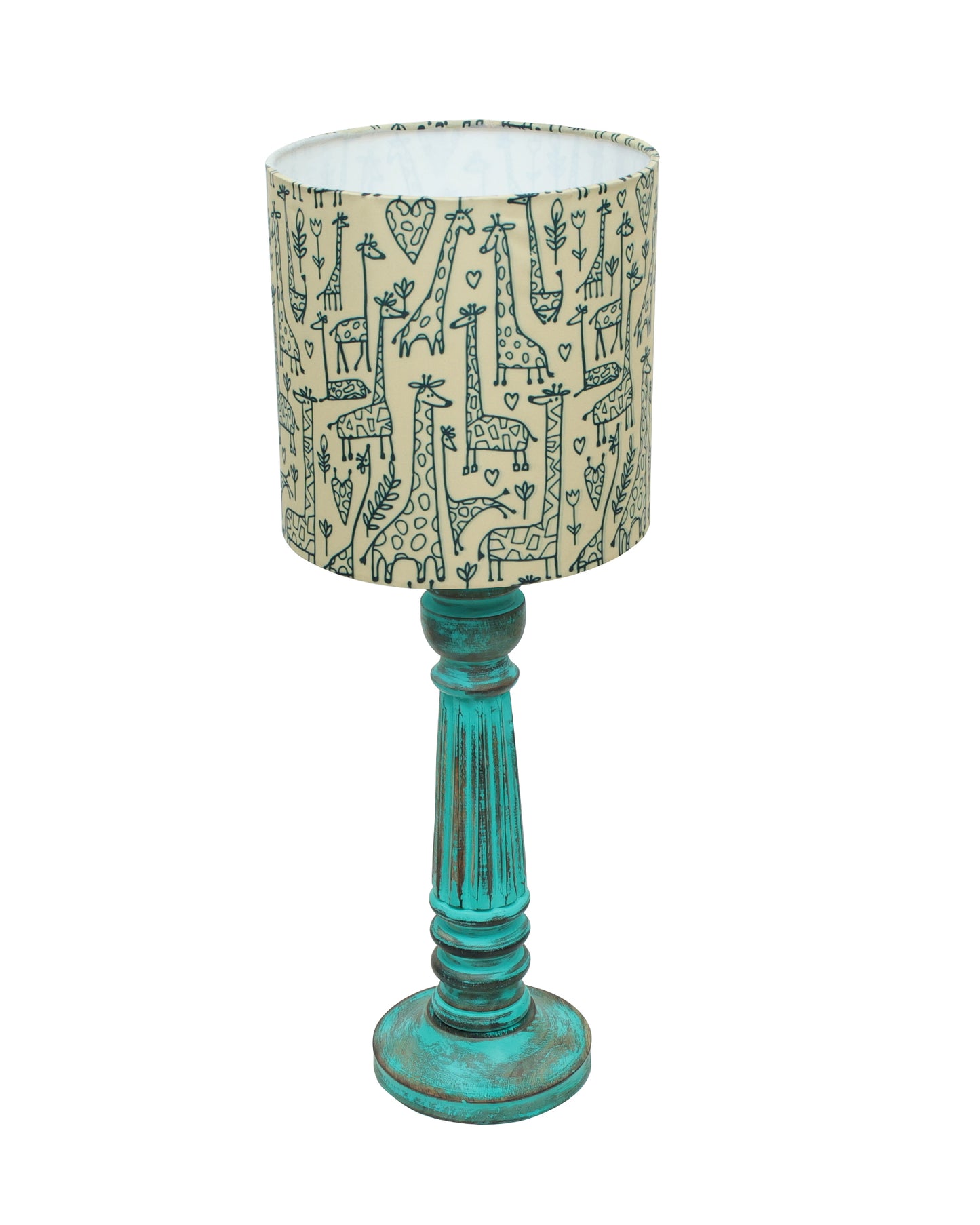 Traditional Country Cottage Table Lamp Antique Algae Athens Desk Lamp for Bedroom Living Room