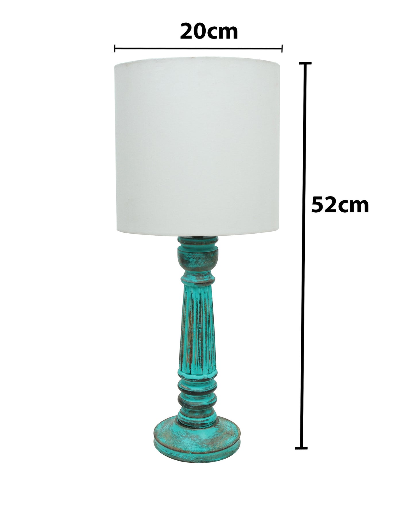 Traditional Country Cottage Table Lamp Antique Algae Athens Desk Lamp for Bedroom Living Room