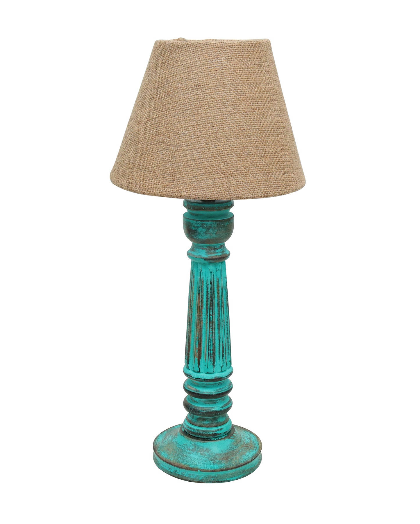 Traditional Country Cottage Table Lamp Antique Algae Athens Desk Lamp for Bedroom Living Room