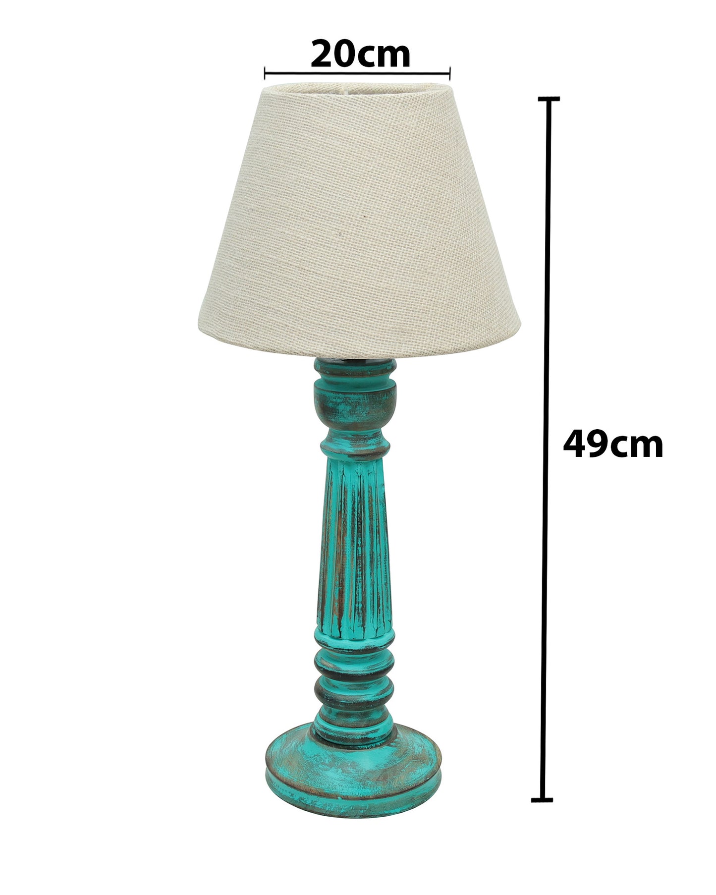 Traditional Country Cottage Table Lamp Antique Algae Athens Desk Lamp for Bedroom Living Room