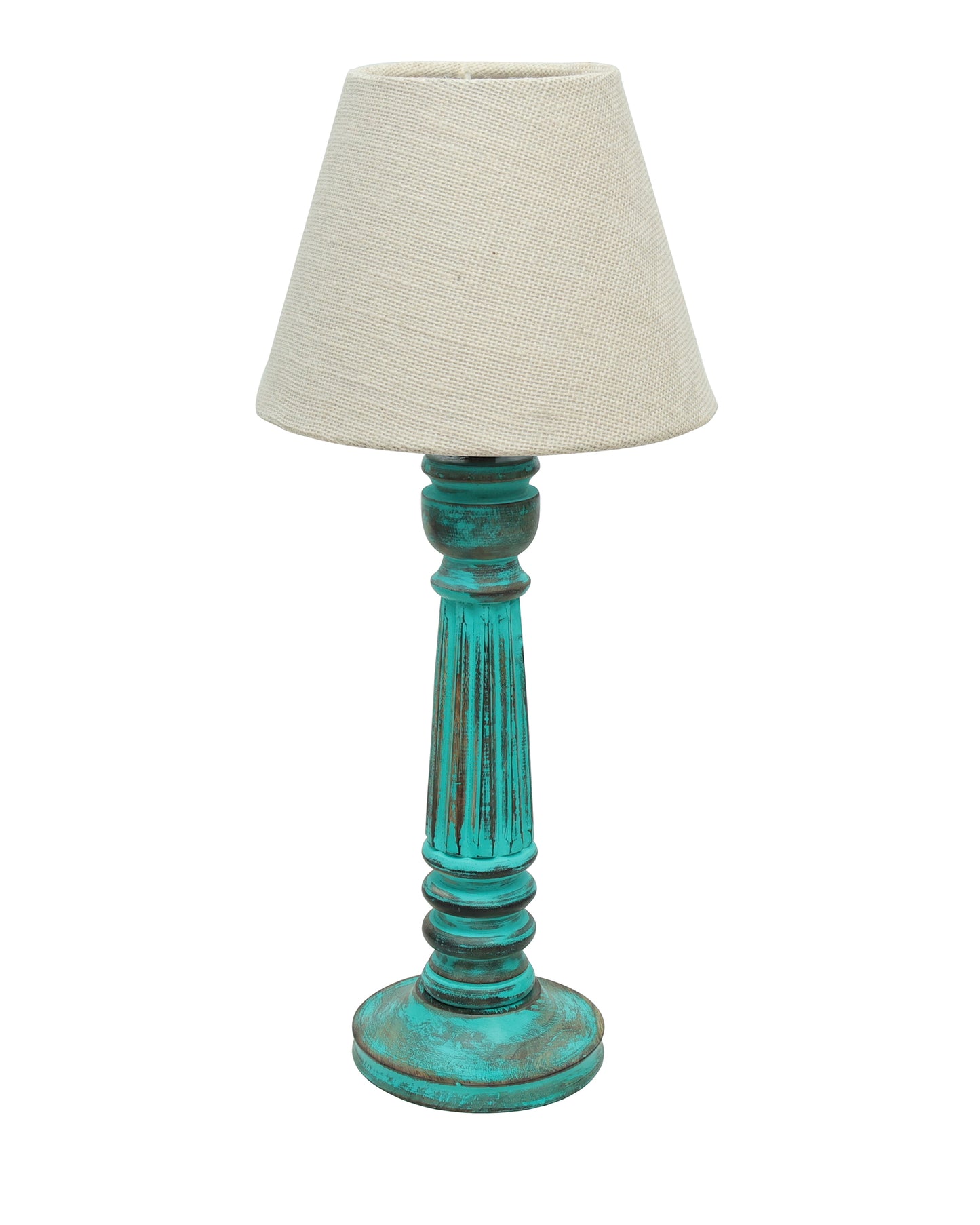 Traditional Country Cottage Table Lamp Antique Algae Athens Desk Lamp for Bedroom Living Room