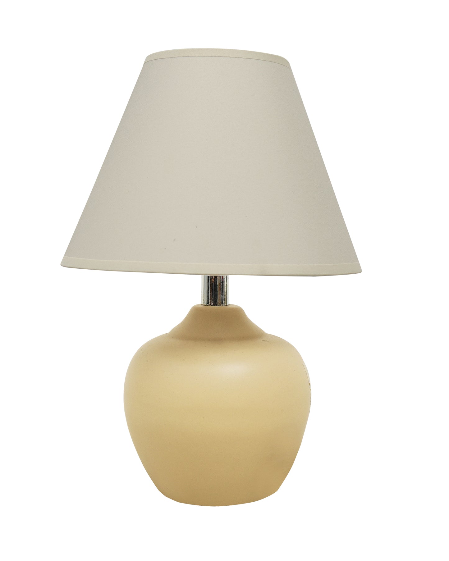 Modern Small Ceramic Table Lamp, Classic Bedside Desk lamp for Living Room Bedroom, Farmhouse Night
