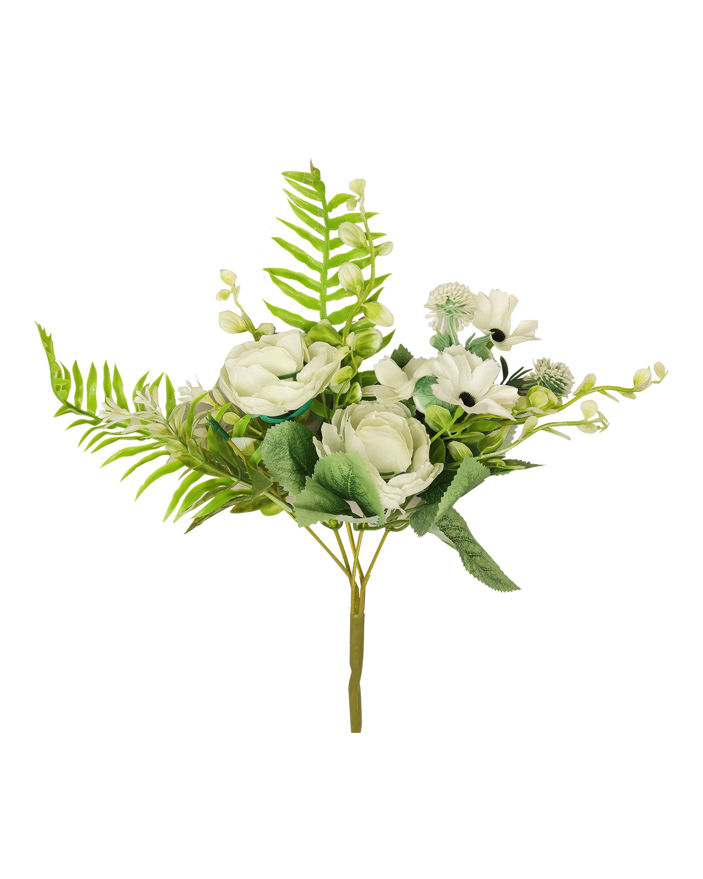 Artificial Flowers Bouquets, Artificial Silk Faux Flowers Rose for Wedding, Home Table Decorations, Wedding Centerpieces Flowers Arrangement Hydrangea, set of 3 bunch