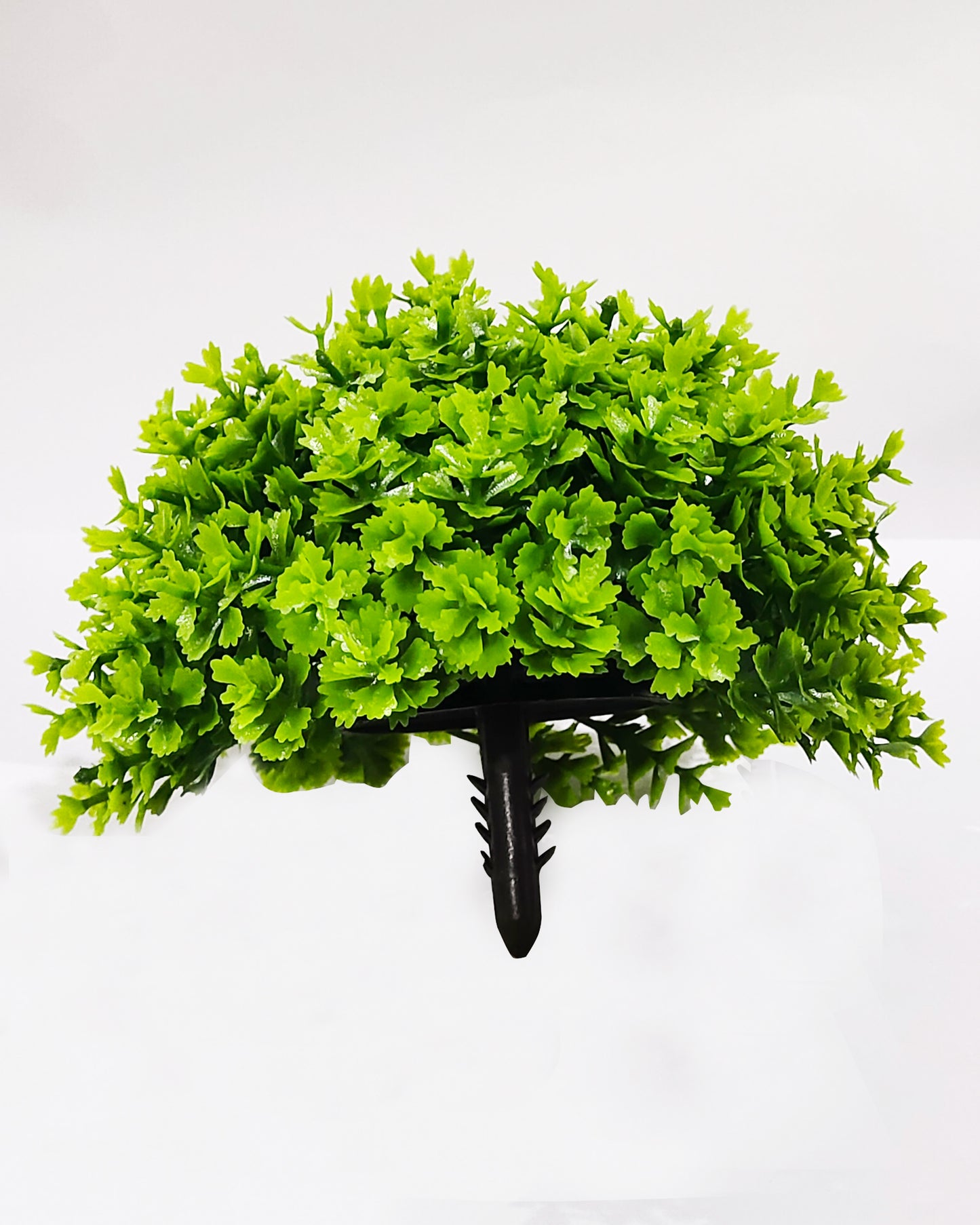 Fake Plants for Bathroom/Home Office Decor, Small Artificial Faux Greenery for House Decoration Office Cubicle Shelf Window, Boxwood, set of 4 (Without Pot)