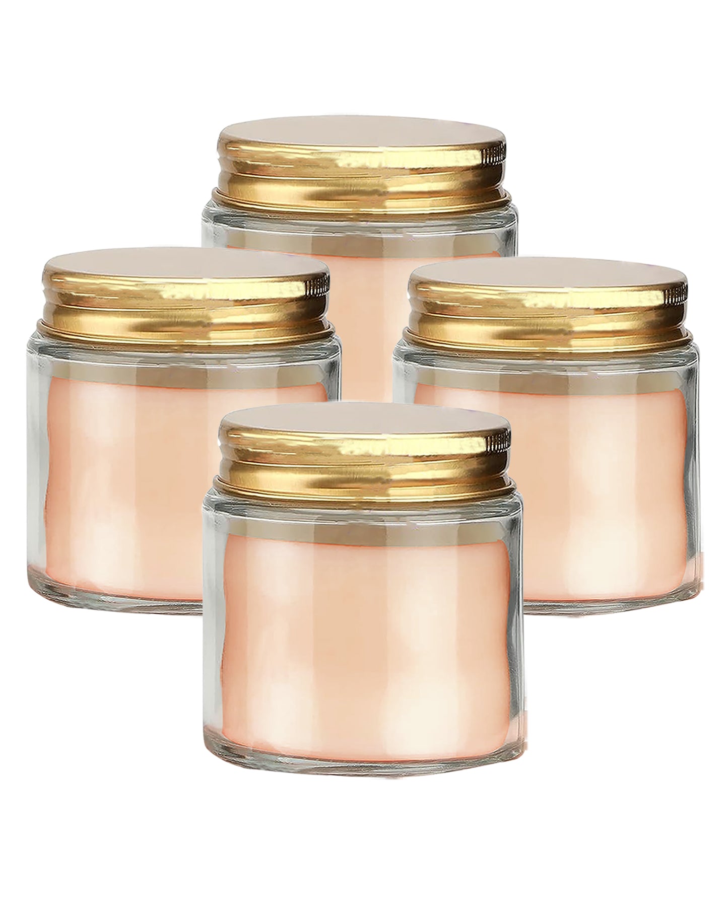 Organic Aroma Candles Wax 4 X 20gms Each, Aromatic Scented Fragrance up to 7 Hours, Best Gift, Cinnamon