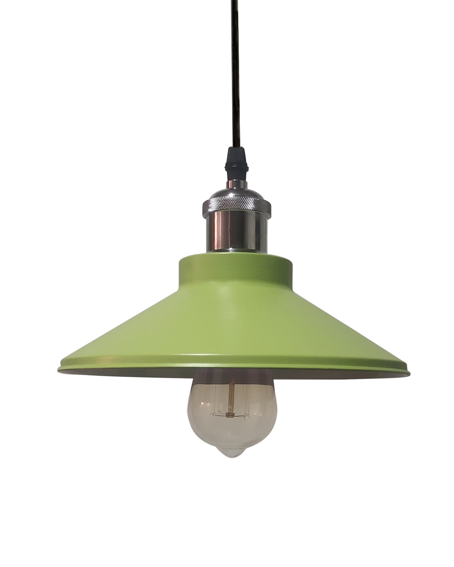Industrial Pendant Light Fixture E27 Base Pendant Lamp Metal Lampshade Chandelier Adjustable Ceiling Hanging Lamp for Kitchen Island Farmhouse Living Room Dining Room.
