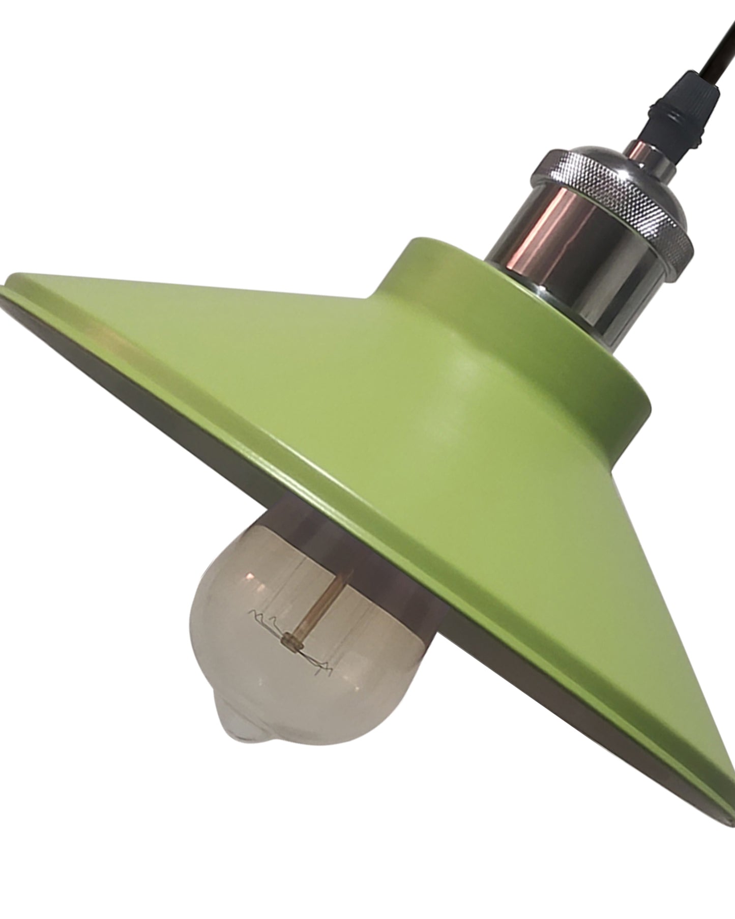 Industrial Pendant Light Fixture E27 Base Pendant Lamp Metal Lampshade Chandelier Adjustable Ceiling Hanging Lamp for Kitchen Island Farmhouse Living Room Dining Room.