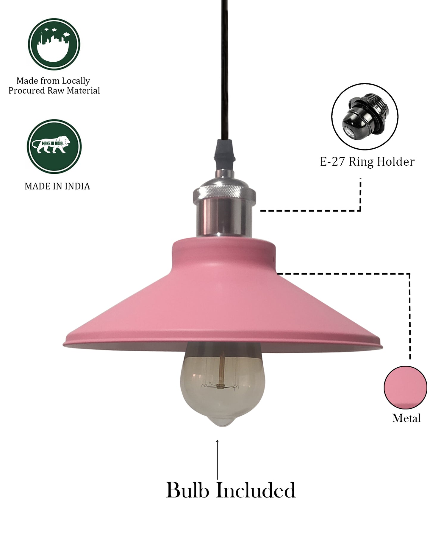 Industrial Pendant Light Fixture E27 Base Pendant Lamp Metal Lampshade Chandelier Adjustable Ceiling Hanging Lamp for Kitchen Island Farmhouse Living Room Dining Room.