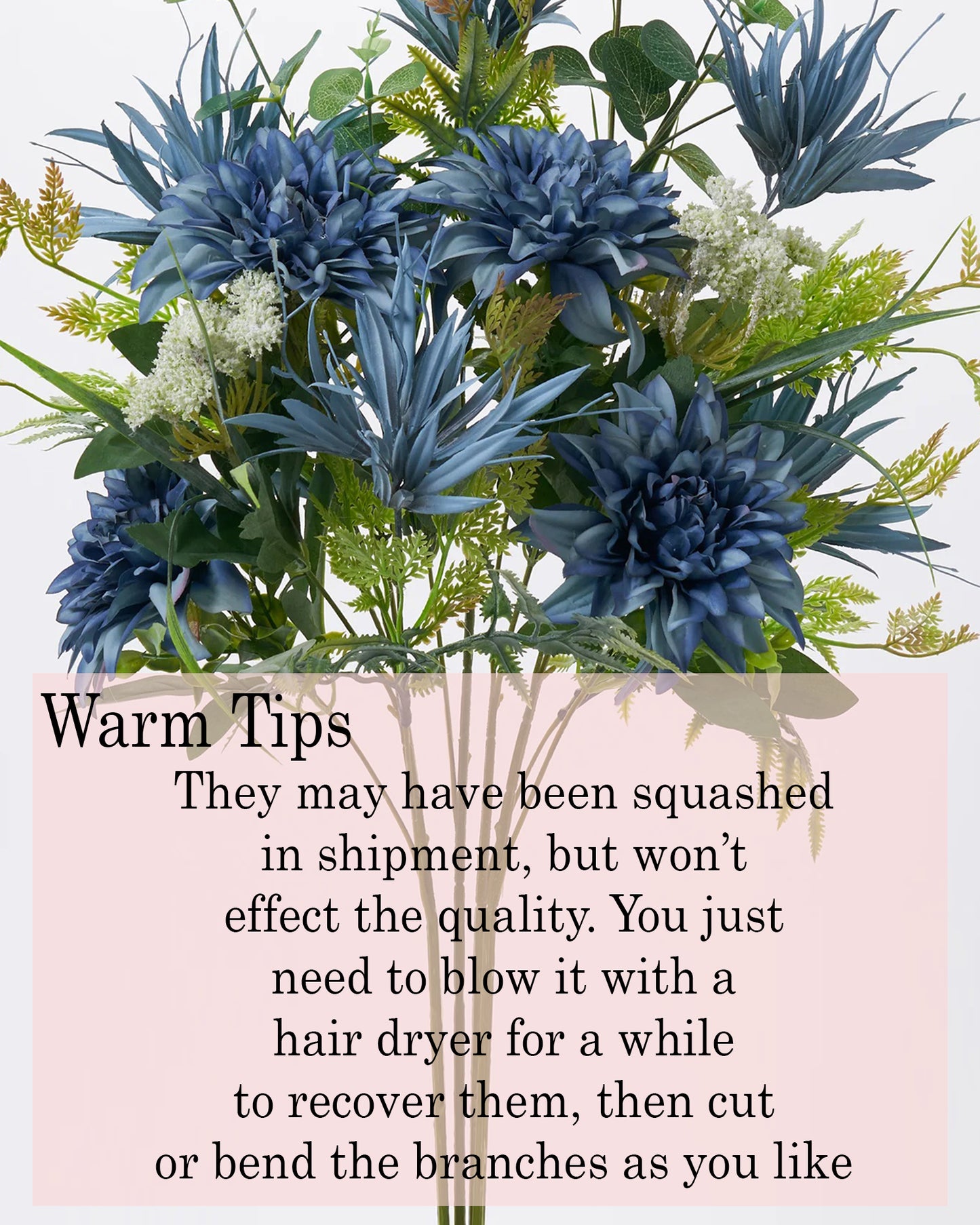 Artificial Long Chrysanthemum  Flower Branches Decor, 26 Inch Faux Large three Dahalia Flowers for Tall Floor Vase Wedding Home Decoration, Synthetic for Dinner Table Centerpiece, set of 2 sticks, Vine Red