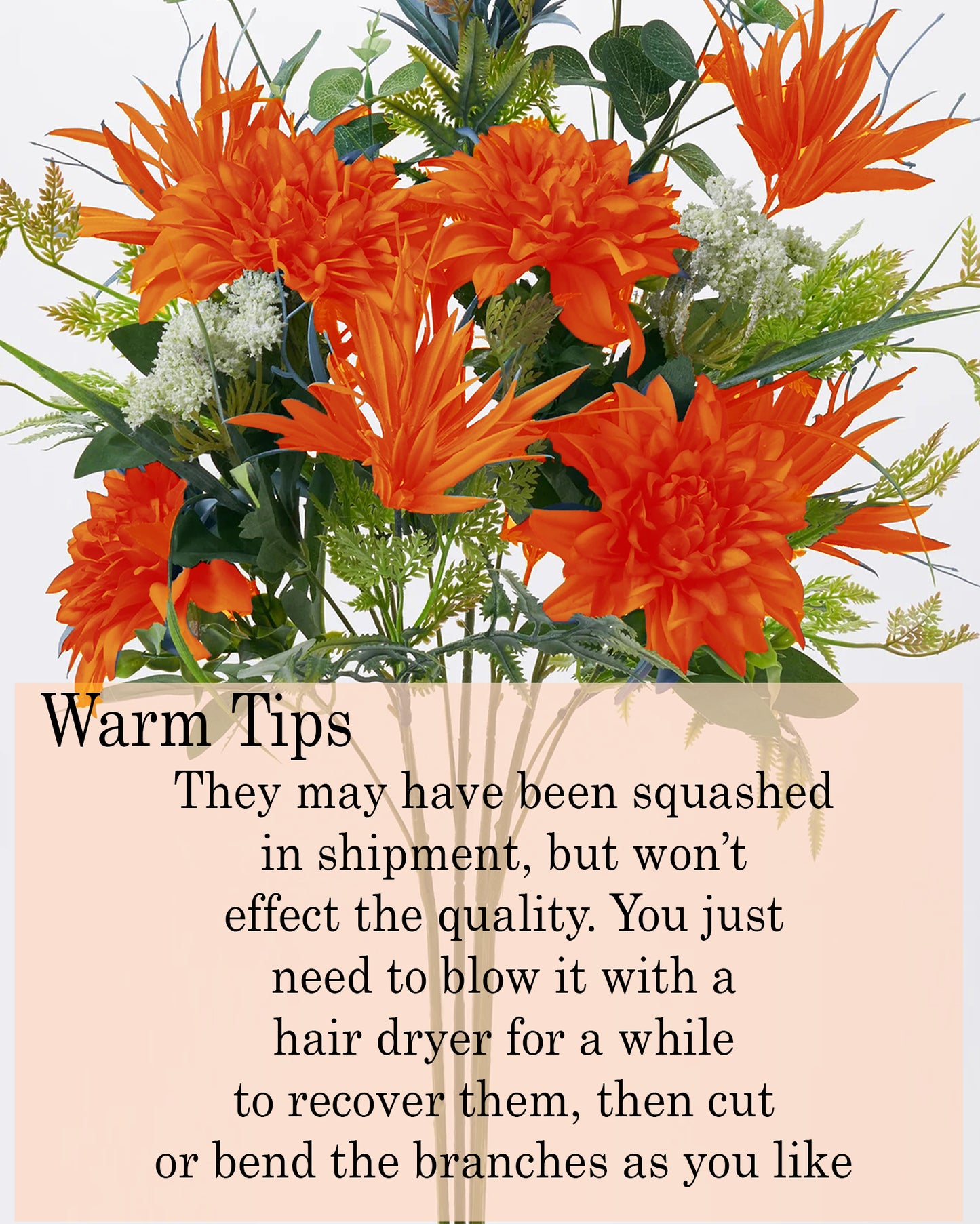 Artificial Long Chrysanthemum  Flower Branches Decor, 26 Inch Faux Large three Dahalia Flowers for Tall Floor Vase Wedding Home Decoration, Synthetic for Dinner Table Centerpiece, set of 2 sticks, Vine Red