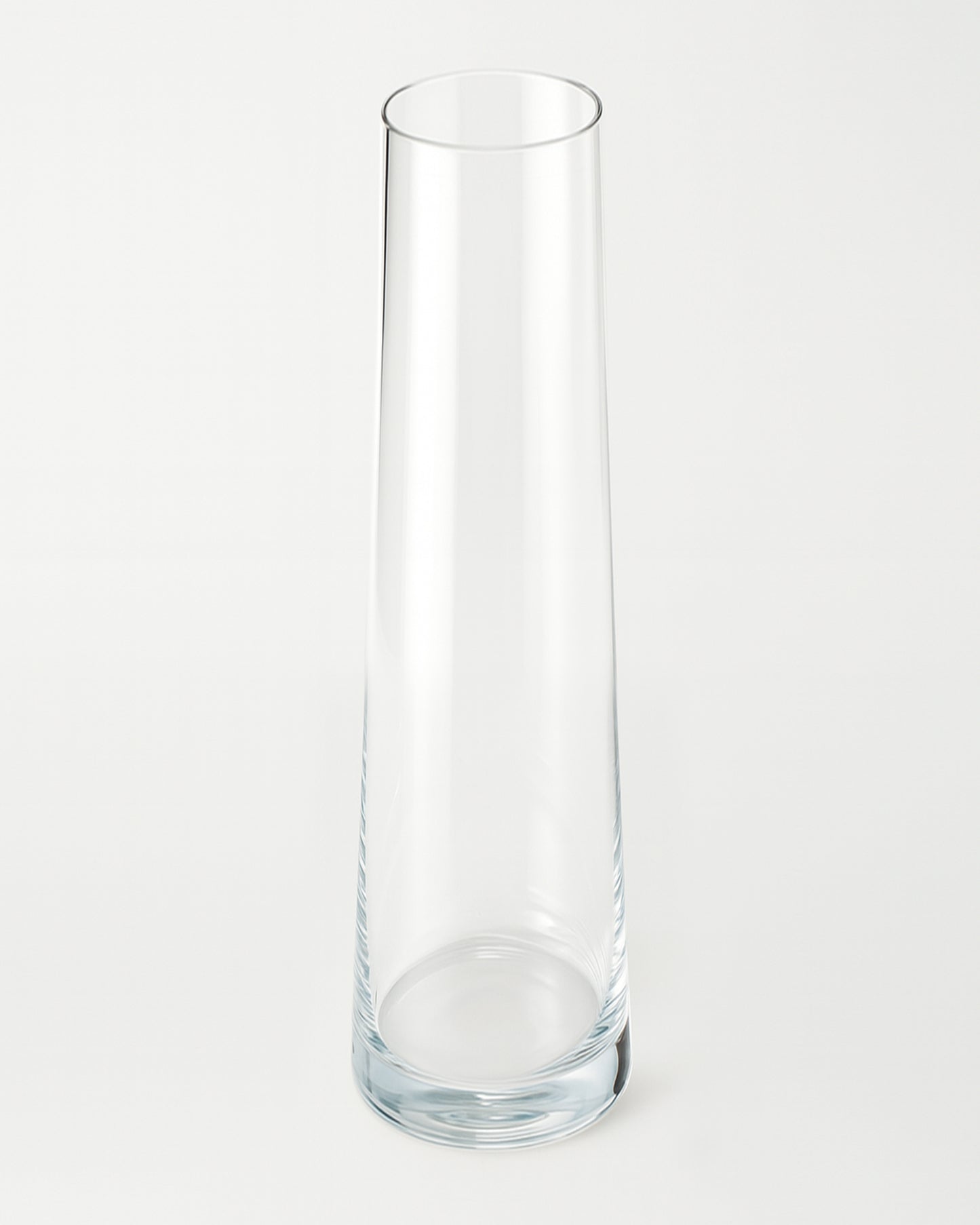 Glass Vase for Plants Flowers (Transparent, 29 cm X 8 cm) - Living Room Glass Vase Pot for Water Plants Home Décor Dining Table Decoration Bedroom Hall Aesthetic House Warming Gift, Stem Vase