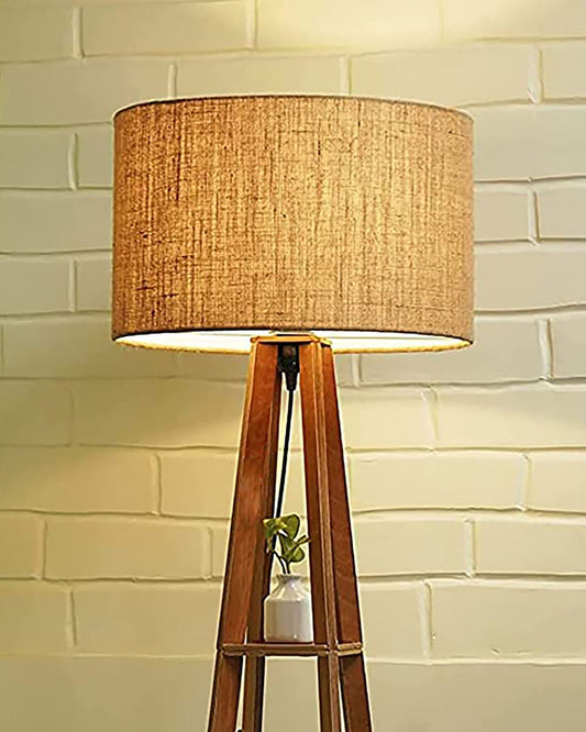 Homesake® 16' Jute Drum Lampshade, for Table and Floor Lamp for Living Room | Corner Lamp for Living Room | Standing Lamp