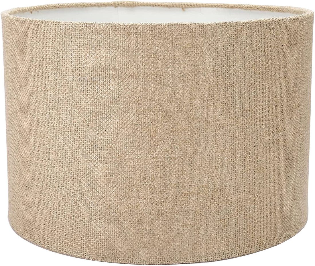 Homesake® 16' Jute Drum Lampshade, for Table and Floor Lamp for Living Room | Corner Lamp for Living Room | Standing Lamp