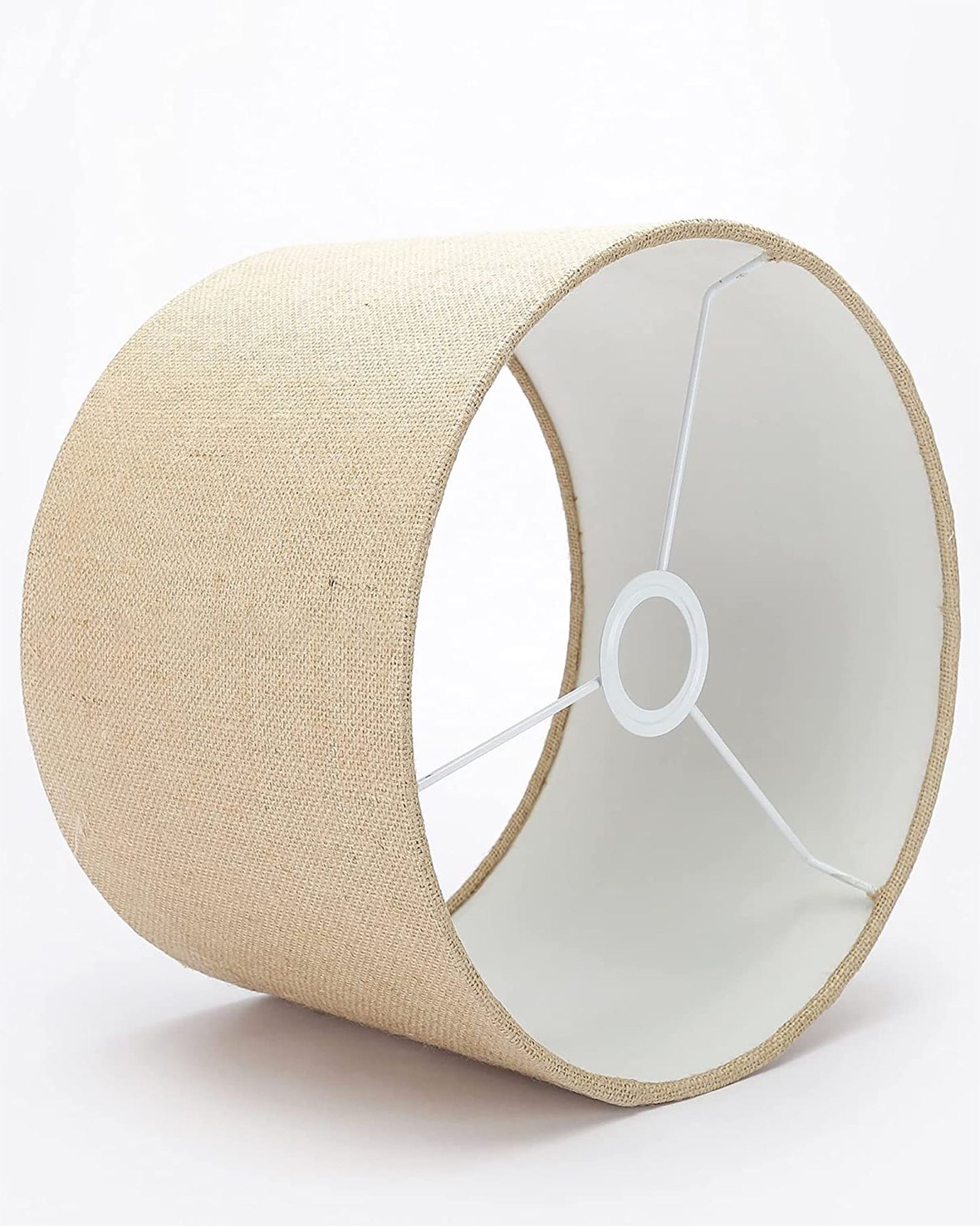 Homesake® 16' Jute Drum Lampshade, for Table and Floor Lamp for Living Room | Corner Lamp for Living Room | Standing Lamp