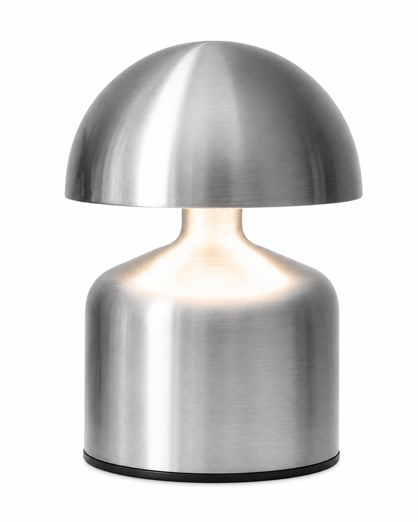 Table Lamp Portable Lamps for Bedroom, Night Lamp, Table Lamp for Bedroom & Living Room, Bedside Lamp, Dimming, 3 Colour Touch Control, Wireless Charging, Metal Mushroom, Gold