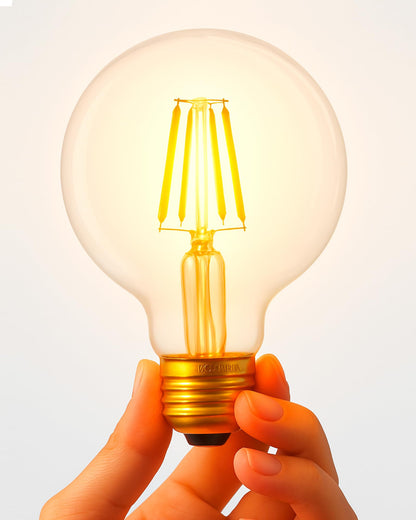 Globe Shape Edison Tungsten LED Vintage Antique Light Bulb E27 G80