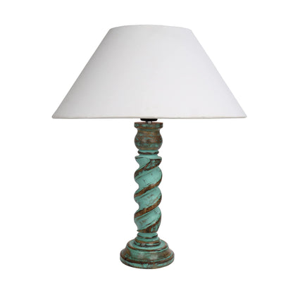 Signature Rustic Table Lamp set of 2, farmhouse Living Room Bedroom House Bedside Nightstand Home Office Reading Light,Rope