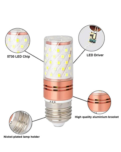 Homesake® 6 Watt, 3 in 1 Multicolor Led Bulb, Cool White, Warm White, Neutral White LED Bulb, E27