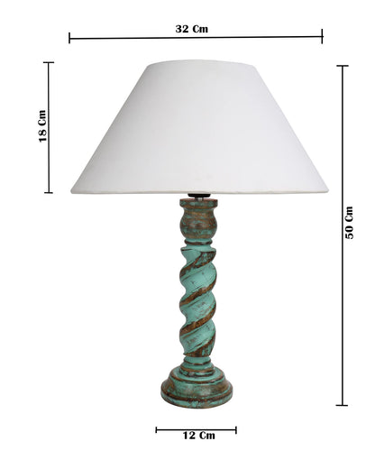 Signature Rustic Table Lamp set of 2, farmhouse Living Room Bedroom House Bedside Nightstand Home Office Reading Light,Rope