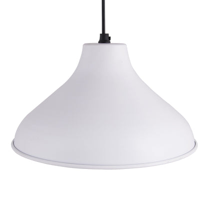 Homesake® Cubist Crown Hanging Black Lamp, Pendant Light, Modern Industrial Hanging Ceiling Lamp for Dining Table, Kitchen Island, Café & Bar