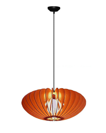 Homesake® Handcrafted Wooden Pendant lamp, Design Ceiling lamp,Hanging lamp Home decor Chandelier Light | E27 Bulb Included | Decoration for restaurants, Hotel, Home,Bedroom, Dining & Café