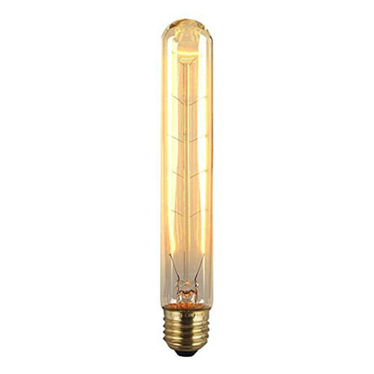 Homesake® Test Tube Shape Edison Tungsten Filament Vintage Antique Light Bulb E27 T185mm