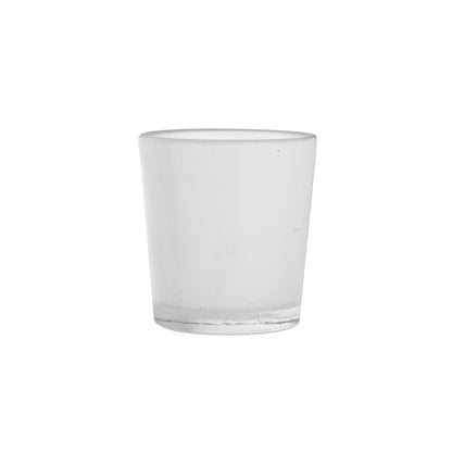 Homesake® Glass Candle Holder Stand With Candle, Pack of 10