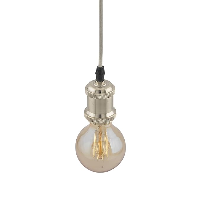 E26/ E27 Industrial Light Hanging Vintage Edison Pendant Lamp Metal