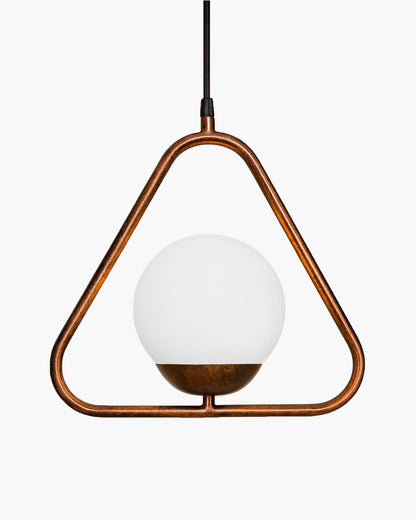 Homesake Chandelier For Living Room,Mid Century Modern Jhumar Lighting For Home Hall, Jhoomar, Chandelier For Living Room (Rubbed Bronze Triangle)