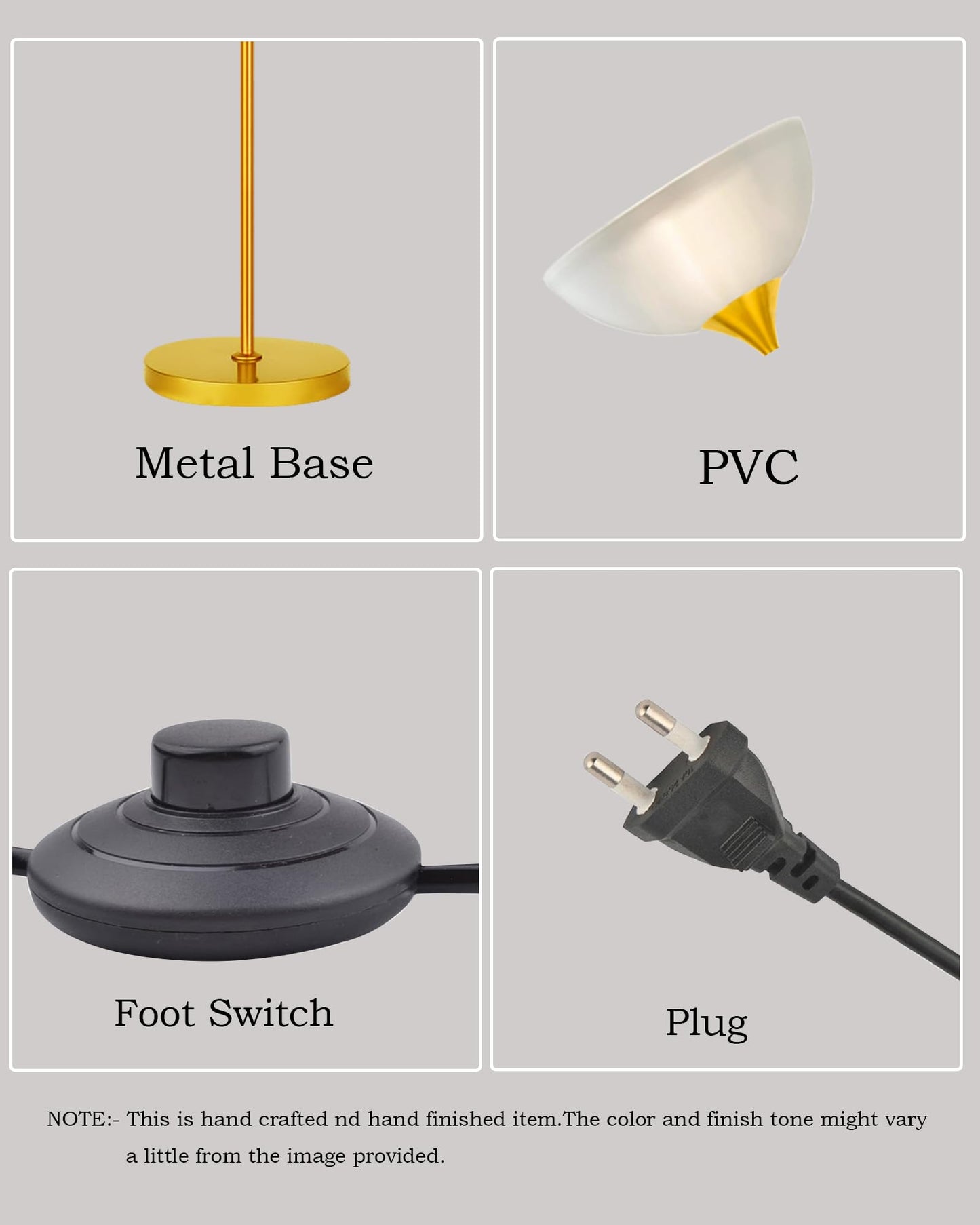 Homesake® Sky Dome Standing Lamps with Acrylic Shade | Modern Floor Lamp for Living Room, Bedrooms, Corner Lamp for Living Room | Standing Lampe (Straight)