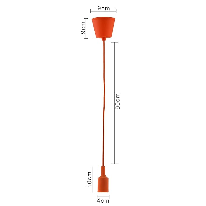 2pcs E27 Socket Chandelier Lamp Light Fixture,Hanging Silicone Holder Adjustable Modern Pendant Ceiling Lamp