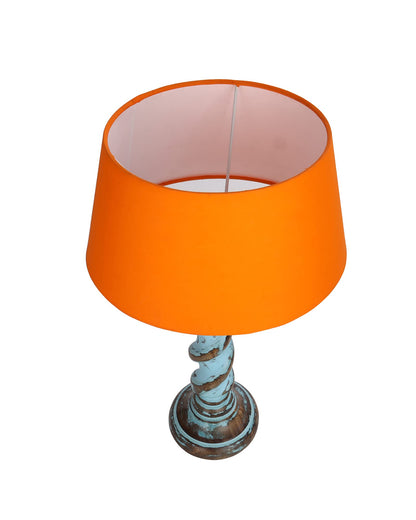 Signature Rustic Table Lamp set of 2, farmhouse Living Room Bedroom House Bedside Nightstand Home Office Reading Light, Rope Distress