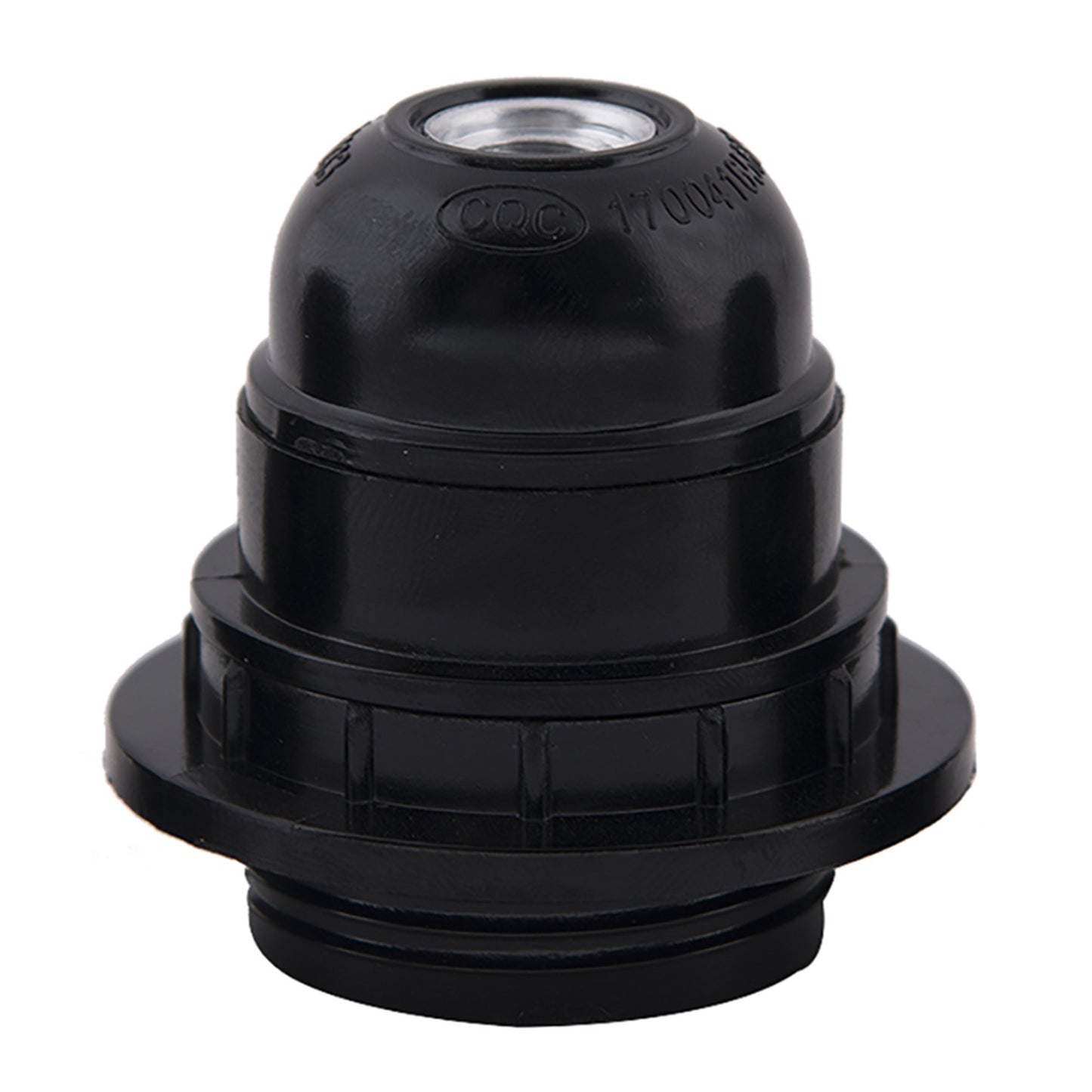 Edison Screw type holder, E27 black ring type for table lamps,PACK OF 3PCS