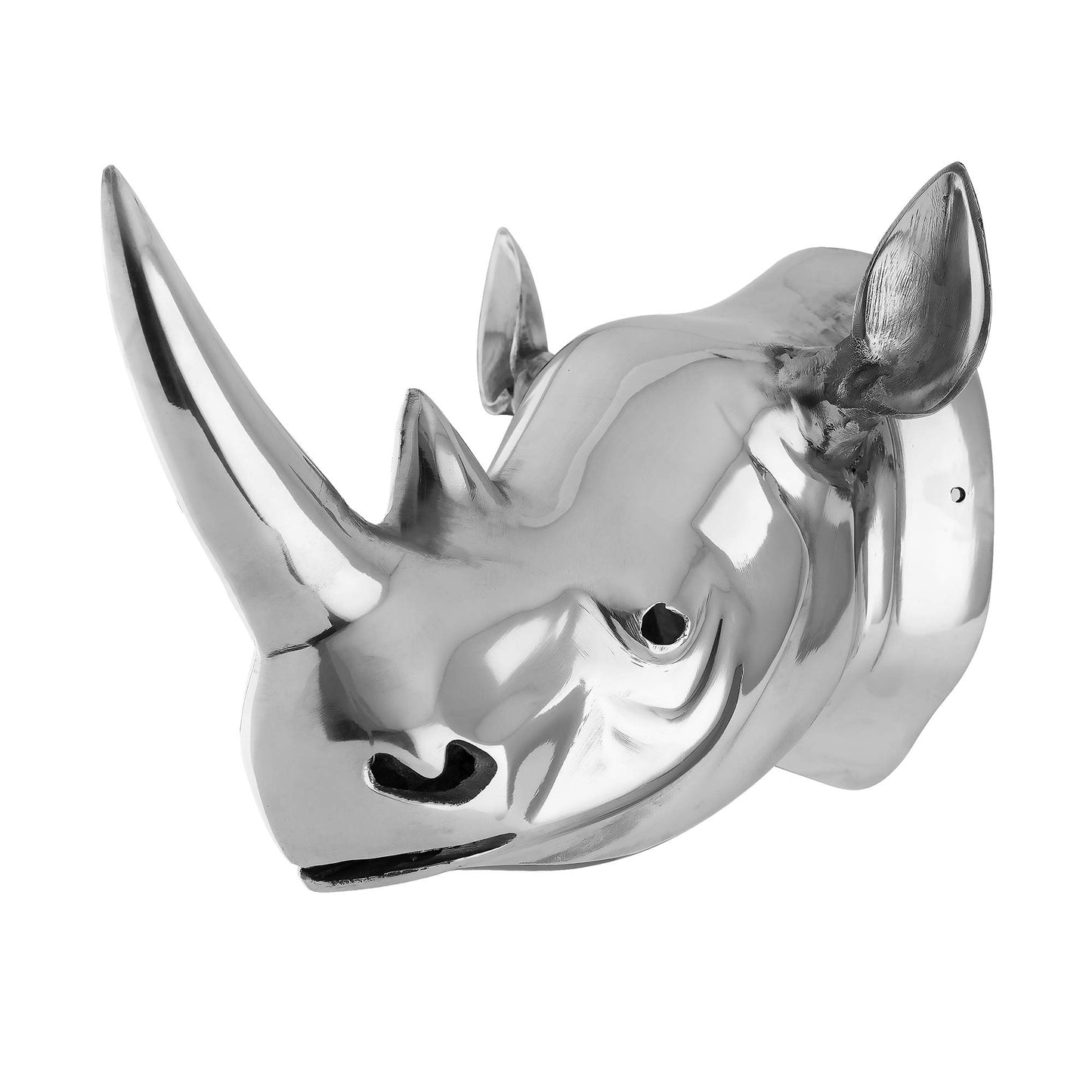 Homesake® Trophy Rhino Head Wall Decor Light, Wall Art Metal Lamp Antique Decorative | Fancy Light for for Living Room, Bedroom - Home Decor Items