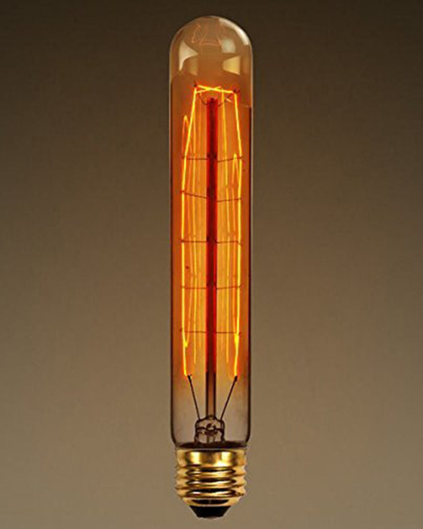 Homesake® Test Tube Shape Edison Tungsten Filament Vintage Antique Light Bulb E27 T185mm