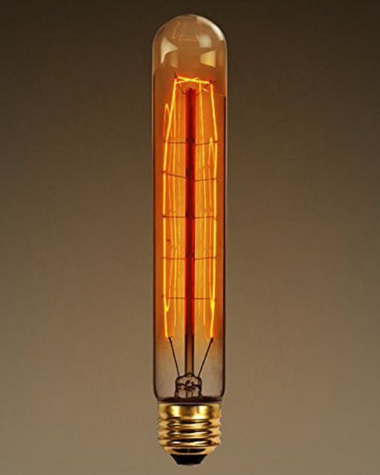 Homesake® Test Tube Shape Edison Tungsten Filament Vintage Antique Light Bulb E27 T185mm