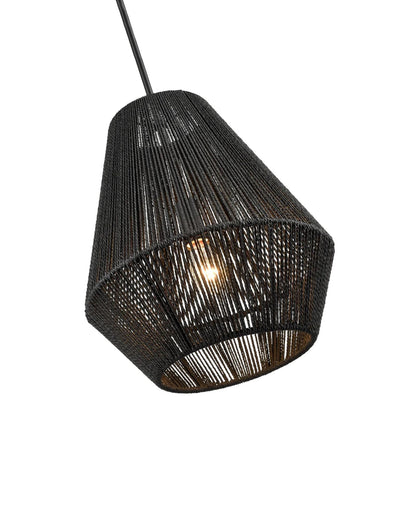 Homesake® Rattan Seagrass Raffia Kauna Paper Grass Wicker Lamp Premium Pendant Light | Livra Hanging Ceiling Lamp Handwoven, Paper Rope Boho Hand-Woven Lampshade for Home Decor, Beige, pumpkin