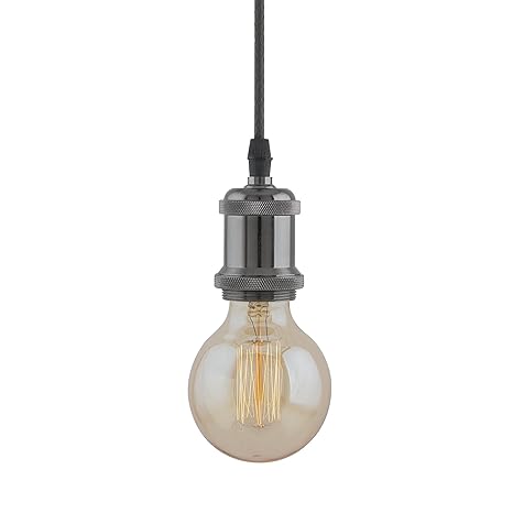 E26/ E27 Industrial Light Hanging Vintage Edison Pendant Lamp Metal