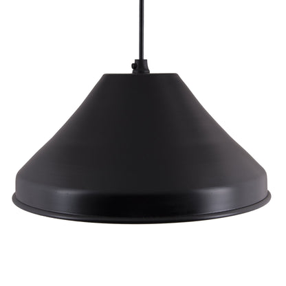 Homesake® Hanging Light Black, Inverted Cone | Ceiling, Pendant Light Nordic E27, For Living Room, Bedroom - Home Decor Items