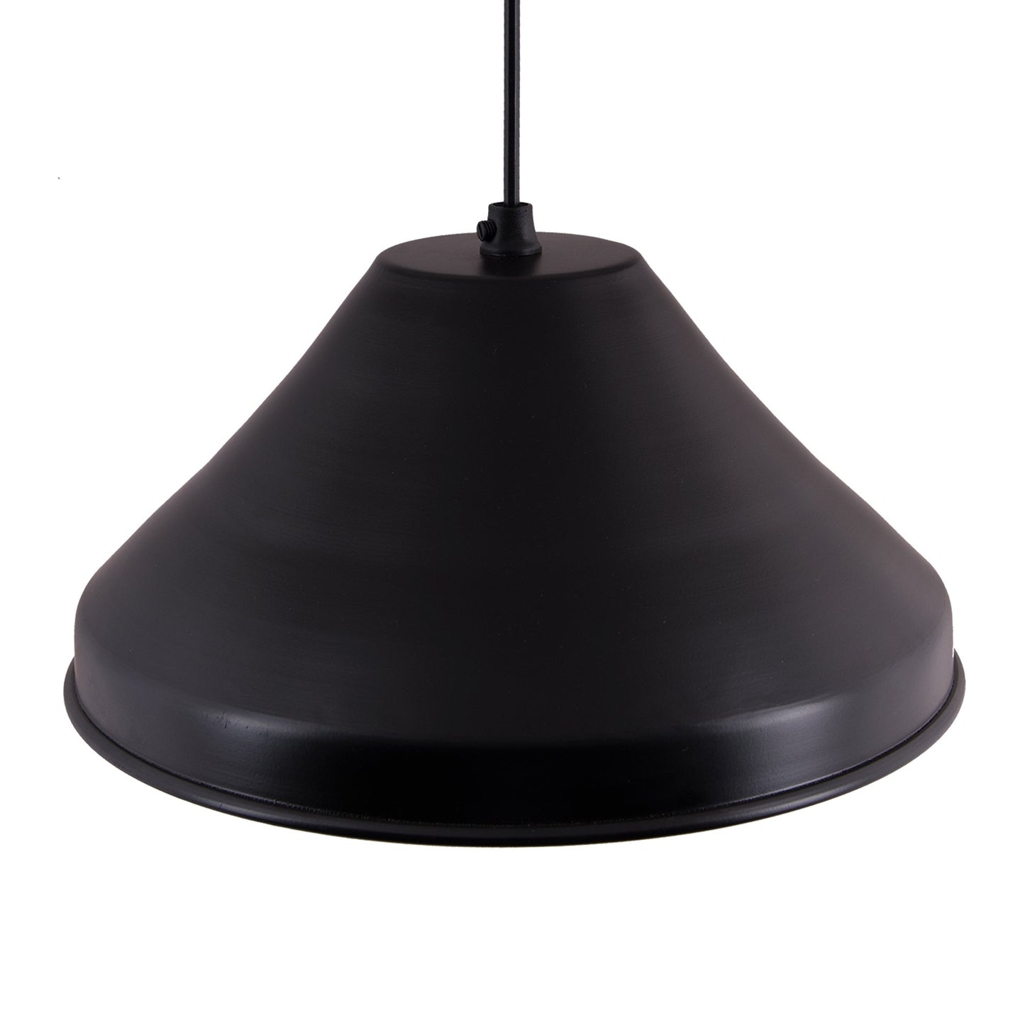 Homesake® Hanging Light Black, Inverted Cone | Ceiling, Pendant Light Nordic E27, For Living Room, Bedroom - Home Decor Items
