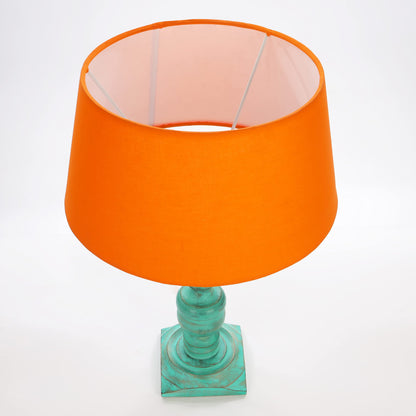 Homesake ® Rustic Algae French Trophy Carved Table lamp home decoration with Shade