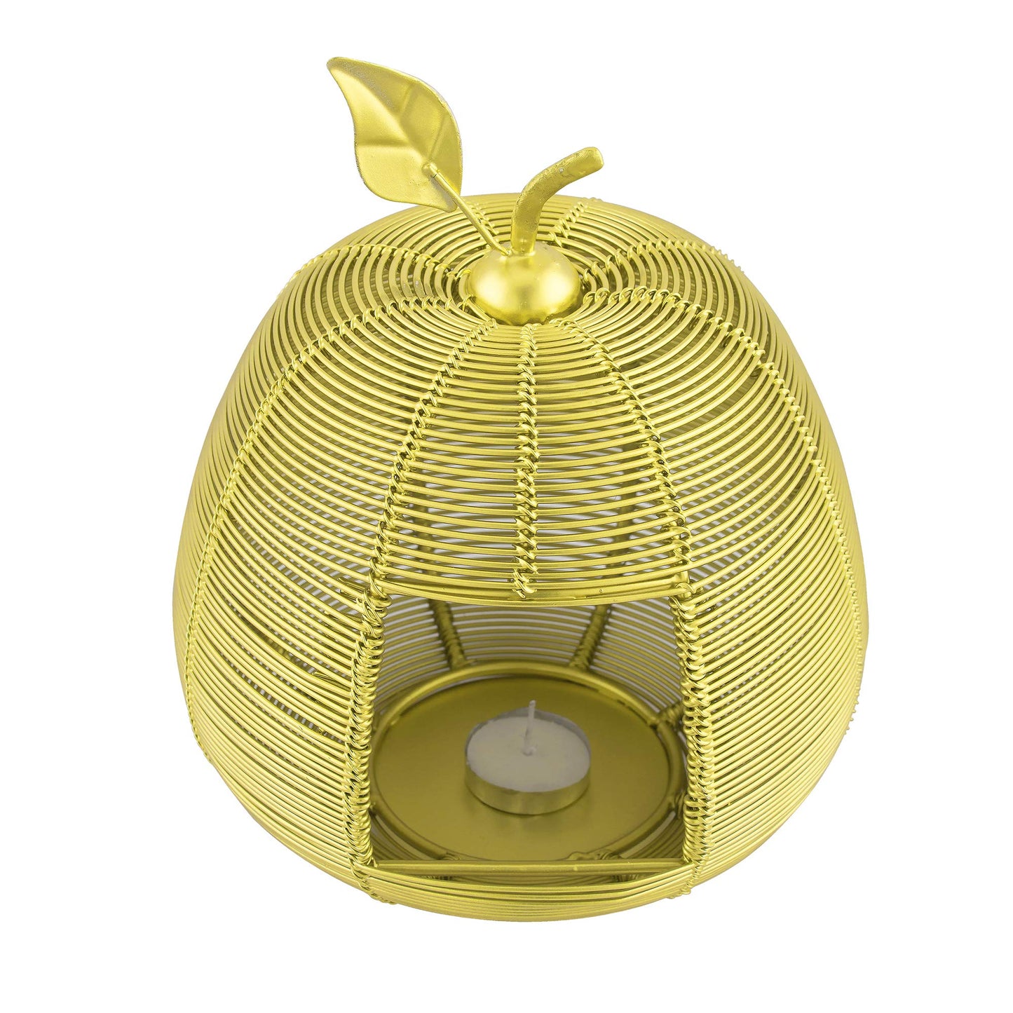 Homesake® Copper Apple Classic Candle Holder, Home Decor, Wedding Accent, Event or Party Centerpiece, Rose Gold