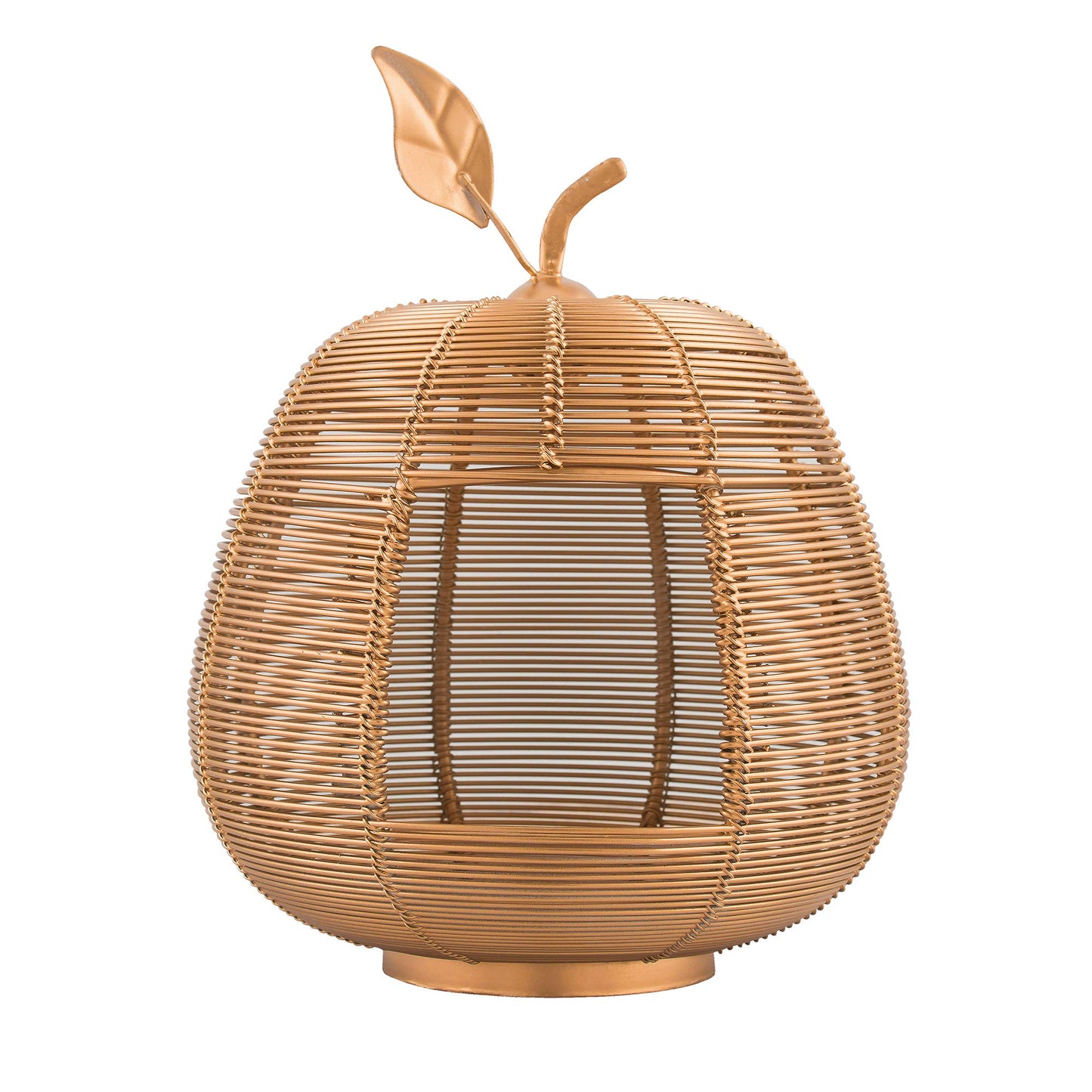 Homesake® Copper Apple Classic Candle Holder, Home Decor, Wedding Accent, Event or Party Centerpiece, Rose Gold