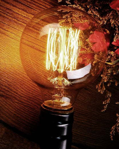 Globe Shape Edison Tungsten Filament Vintage Antique Light Bulb E27 G80
