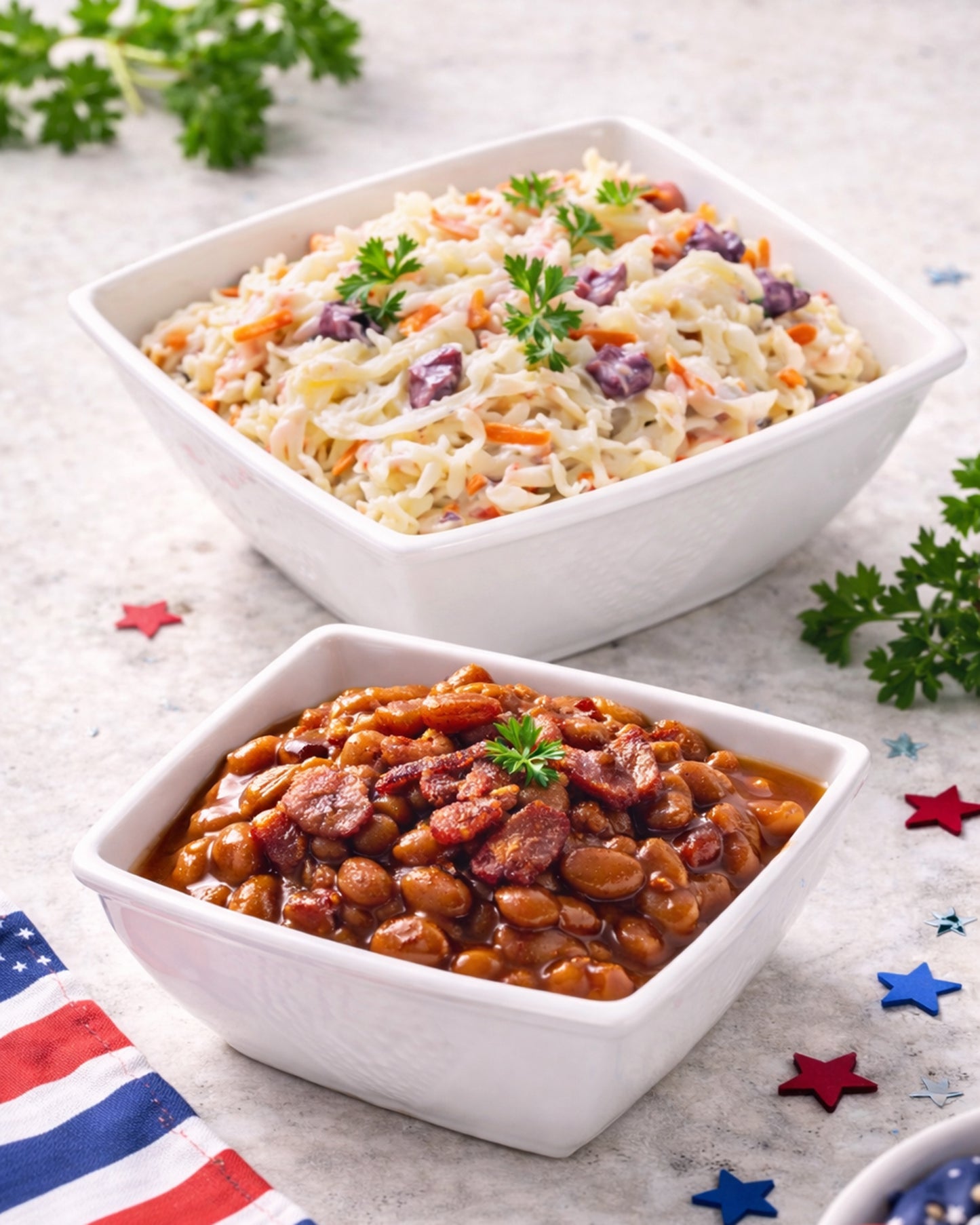 Homesake® White Porcelain Small Bowls, Square Bowls for Ice Cream Yogurt Dessert Fruits Snacks Bowl Set for Food Prep Rice Small Sid, (White)