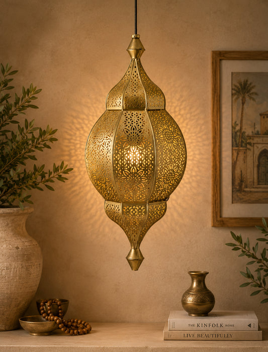 Classic Moroccan Orb Hanging Lamp, Antique hanging pendant light
